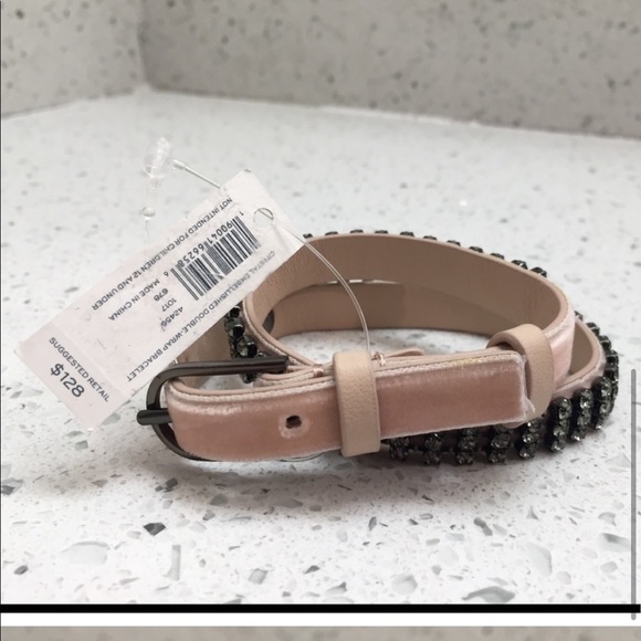 NWT Tory Burch Crystal Embellished Wrap Bracelet - Picture 6 of 7